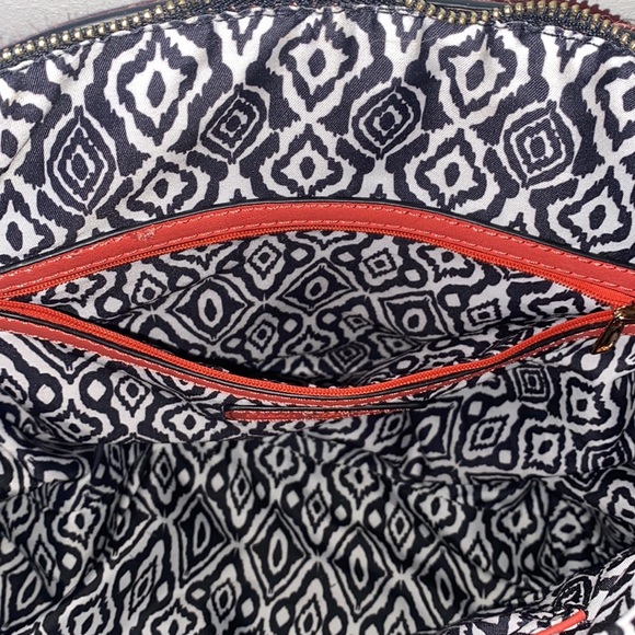 Urban Expressions Red/Orange Large Vegan Satchel Crossbody/Hand/Shoulder Bag - Picture 11 of 16